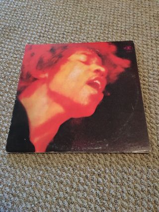 Jimi Hendrix Experience Electric Ladyland 2 Rs 6307 1968 Orange Brown Vinyl Vg