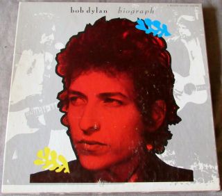 Bob Dylan: Biograph; 5 - Lp Box Set; Complete W/ Booklet,  Inner Sleeves Ex/nm;
