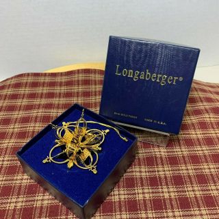 Longaberger Triple Icicle Ornament