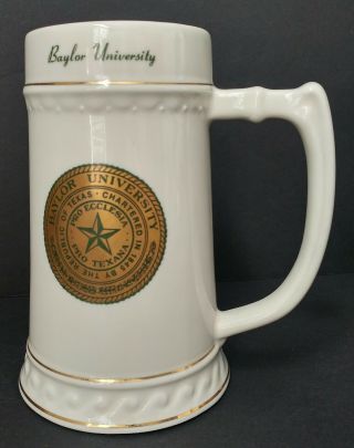 Baylor University Texas Ceramic Beer Stein Mug Glass Cup