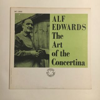 Alf Edwards Art Of The Concertina Traditional Folk Prestige Lp