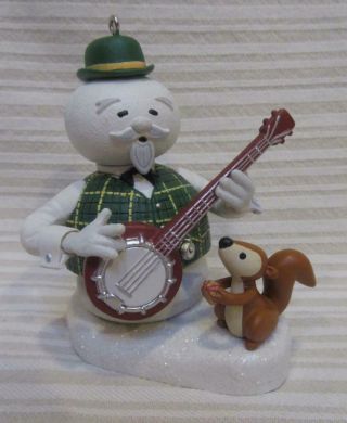 Hallmark Sam The Snowman 2008 Ornament Rudolph The Red Nosed Reindeer Musical