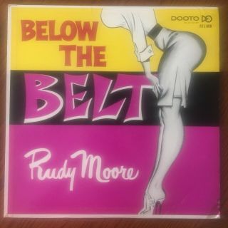 Rudy Ray Moore Below The Belt Comedy Lp Stand Up 1961 Vinyl Record
