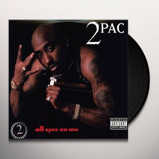 2pac - All Eyez On Me Vinyl Lp - - Never Been Played