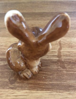 Vintage Goebel W.  Germany Brown Rabbit Figurine 2