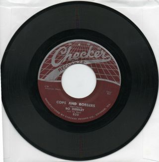 Bo Diddley Cops And Robbers On Checker 45