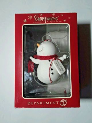Department 56 Snowpinions Get Jingly With Me Ornament