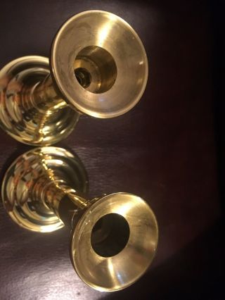 2 Baldwin Brass Candlesticks Candle Holders