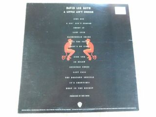 David Lee Roth - A Little Ain ' t Enough - 1991 US LP 2