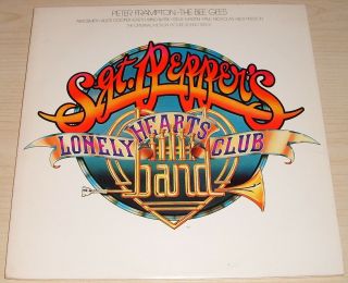 Sgt.  Peppers Lonely Hearts Club Band Soundtrack 2 Lp Set Includes Poster