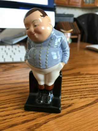 Royal Doulton China Figurine Dickens Pickwick Papers Character Fat Boy