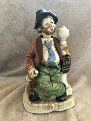 Waco Melody In.  Motion Hand Painted Porcelain Bisque Willie The Hobo