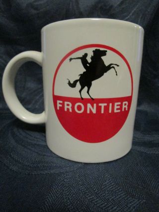 Various Colorado Locations: " Frontier " (gas Station (s) Souvenir Coffee Mug
