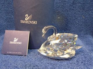 Swarovski Crystal - Swan, .  2 1/4 "