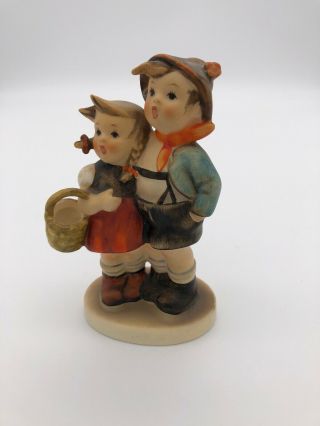 Hummel 94 3/0 Surprise Figurine Girl & Boy Going To Market