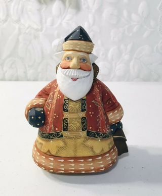 G Debrekht Golden Heart Santa Gift Givers Series 2003 Limited Edition 69