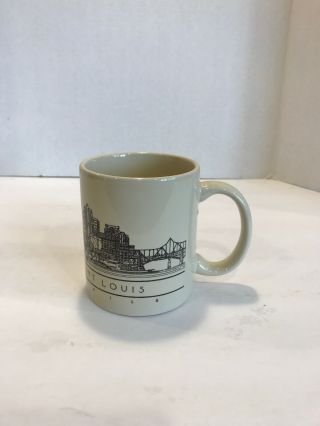 City Of Saint Louis Coffee Mug Cup Skyline By John Phils St.  Louis