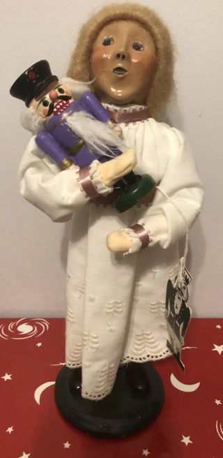 Byers Choice 1993 Caroler Marie 1st Nutcracker Series Signed Christmas Girl Doll