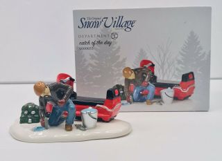 The Snow Village Department 56 Catch Of The Day 6000653