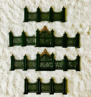 Dept 56 Village Accessories - Wrought Iron Gate,  Fences & Extensions - Great Buy