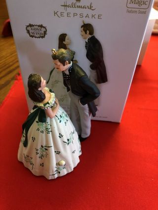 Hallmark Ornament 2012 “scarlett Meets Her Match” Gone With The Wind