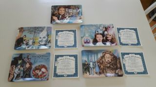 5 Bradford Exchange On The Road To Oz Wizard Of Oz Rectangle Collectors Plates