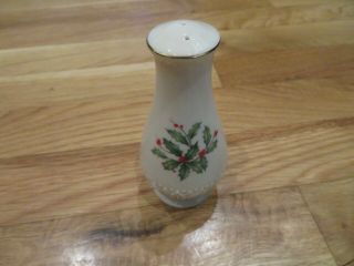 Christmas Holiday Lenox China Salt & Pepper Shakers