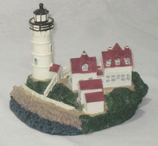 ✅ Nobska Point Light House At Woods Hole On Cape Cod Figurine Number 25616