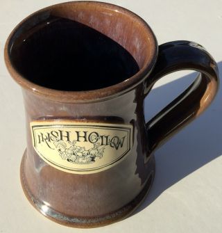 Deneen Pottery Hand Thrown Brown Coffee Tea Cup Mug W/ Mark