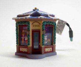 Hallmark Ornaments Village Toy Shop & Play it Again Santa w/Light Sound & Motion 3