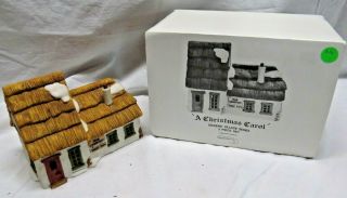 A Christmas Carol Dickens Village Dept 56 Tiny Tim Bob Cratchit House (a16)