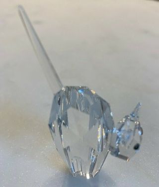 Swarovski Crystal Figurine 2 1/8 " Cat 7634 Cond Box W Cert