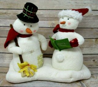 Hallmark Jingle Pals 2003 Singing Animated Snowman Plush