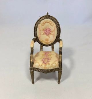Take A Seat By Raine Louis Xvi Item 24003 Resin Designer Miniature Chair