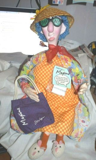 Estate 24 " Hallmark Talking Maxine Poseable Doll With Tag Adorable Look