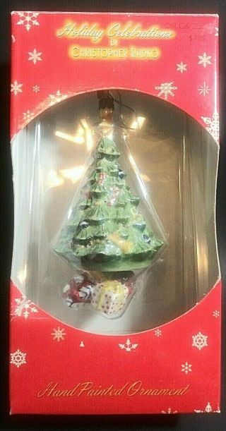Christopher Radko Holiday Celebrations Christmas Tree Ornament