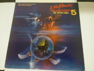 A Nightmare On Elm Street 5 The Dream Child Soundtrack Lp/ Vinyl Album