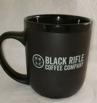 Black Rifle Coffee Company & Federal Ammo Black Ceramic Mug Heart Devil.