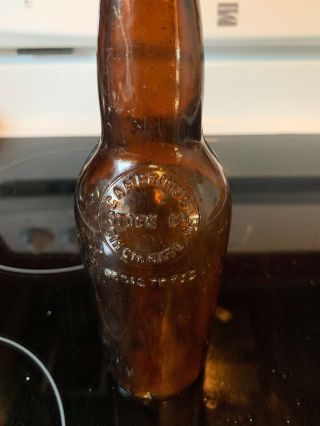 Gambrinus Blop Top Cincinnati Beer Bottle Pre Pro