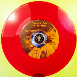 The Poppies Pain In My Heart Ex Ltd Red Vinyl Northern Soul Wigan Casino R&b