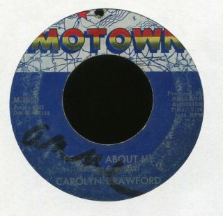 CAROLYN CRAWFORD Devil in His Heart on Motown Northern Soul 45 Hear 2