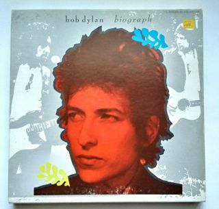 Bob Dylan ‎biograph 5 Lp Box Set Columbia 1985 Vinyl