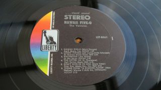 The Ventures Hawaii Five - O 1969 U.  S 1st Press Stereo One Play Minus/ex,