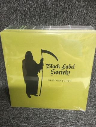 Black Label Society - Grimmest Hits [double Vinyl Lp] &.  Freepost Uk