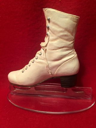 Just The Right Shoe Figure 8 Collectible Miniature Ice Skate / Box