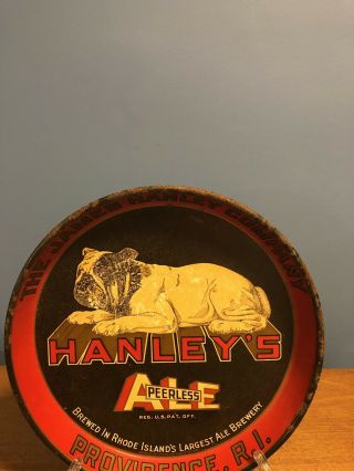 Old James Hanley Company Beer Tray