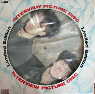 The Cure Interview Picture Disc Lp Near Pro Cleaned