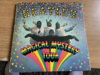 The Beatles Magical Mystery Tour 1967 Mono Mmt - A1 & 7xce 18435.  1 (2 X 7 " Vinyl)