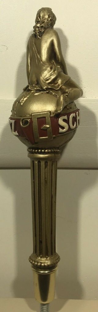 Schlitz Beer Tap Handle (Woman On Top Of The World) 2