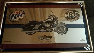 2003 Harley Davidson Miller Beer Sign